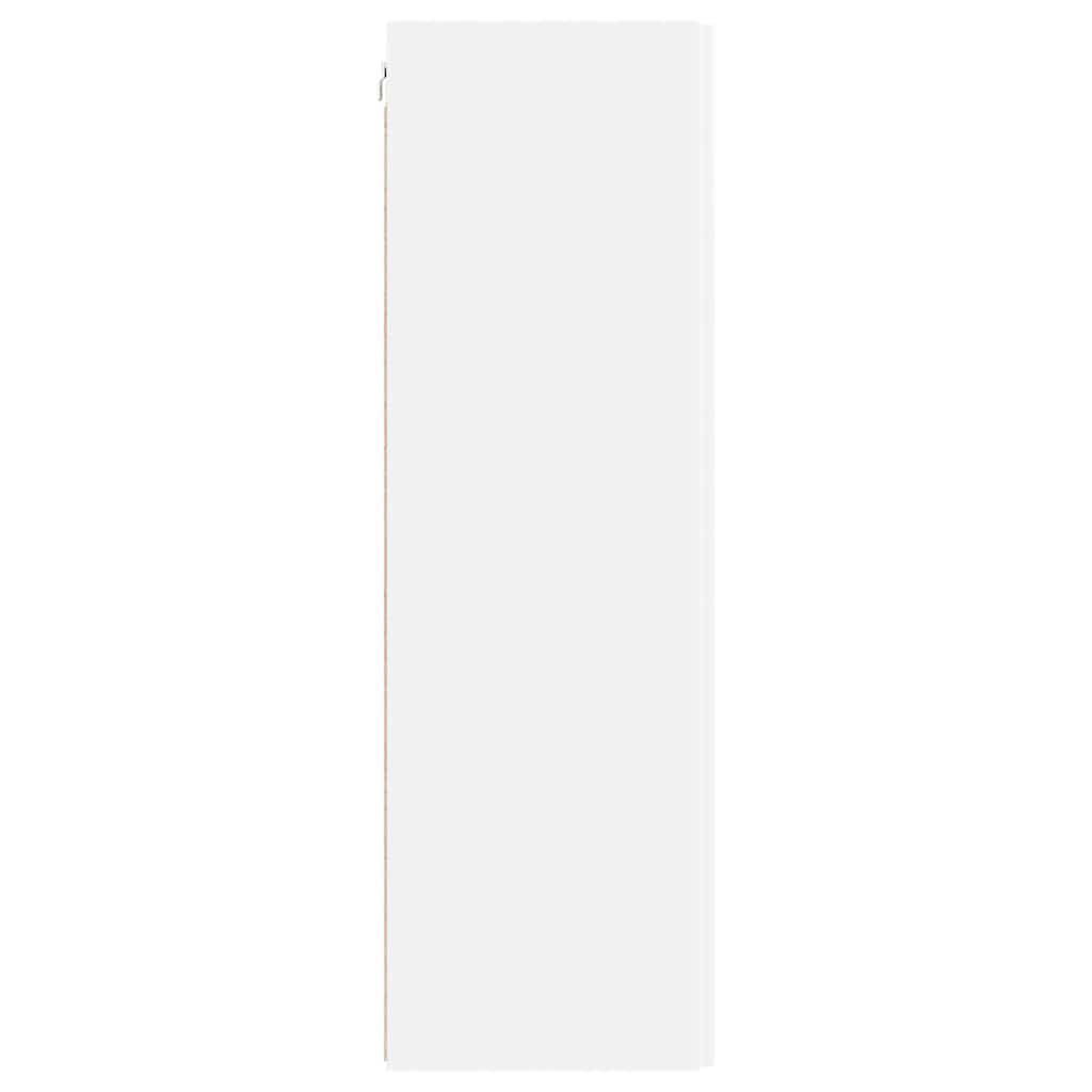 TV Wall Cabinet White 30 x 31 x 100 cm Engineered Wood