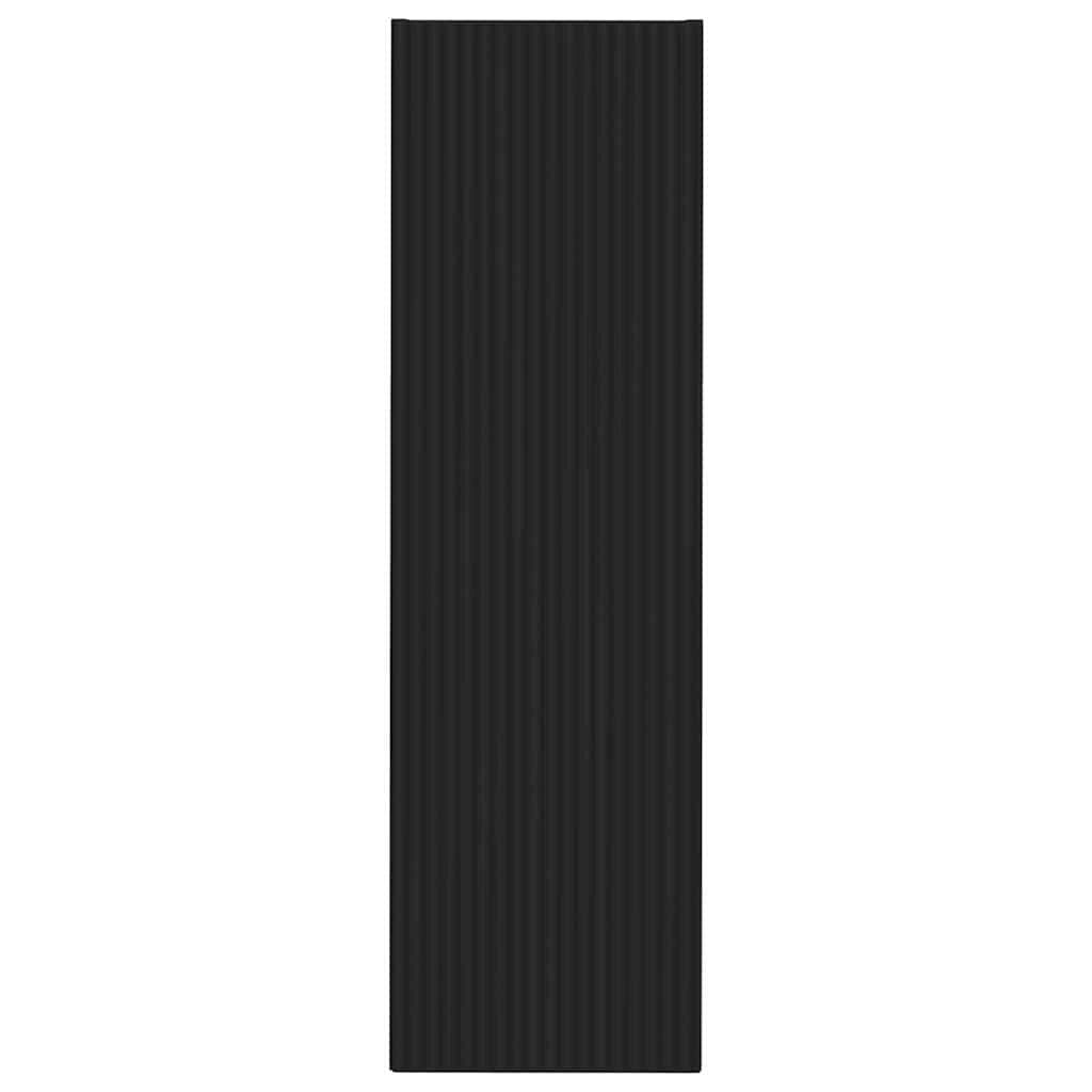 TV sienas skapītis 2 gab. Melns 30 x 31 x 100 cm