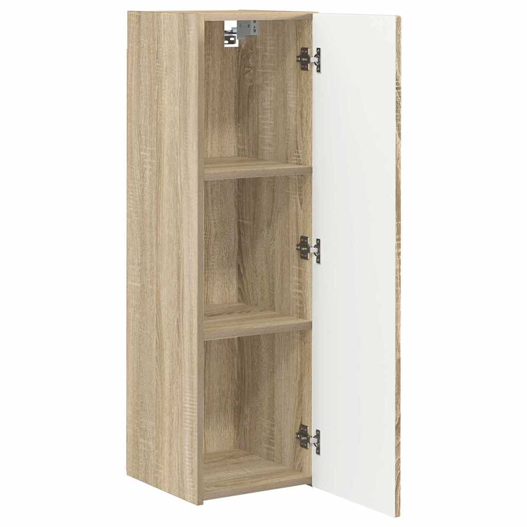 TV sieninė spintelė 2 pcs Sonoma 30 x 31 x 100 cm