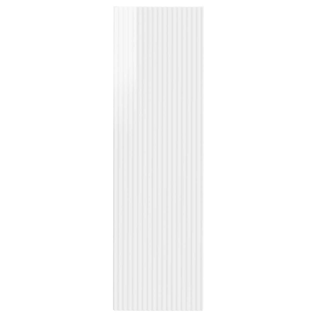 TV Wall Cabinet 2 pcs High Gloss White 30 x 31 x 100 cm