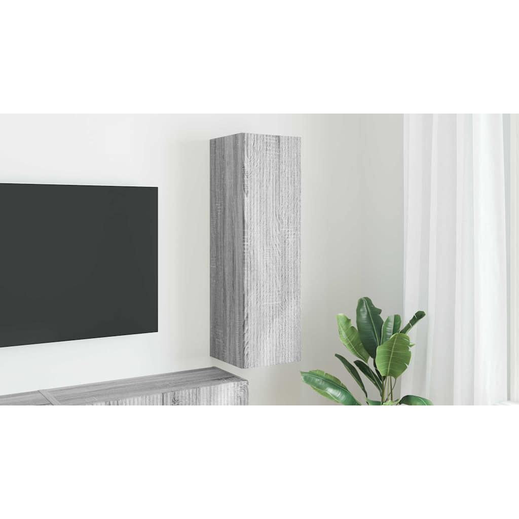 TV sienas skapītis Pelēka Sonoma 30 x 31 x 100 cm