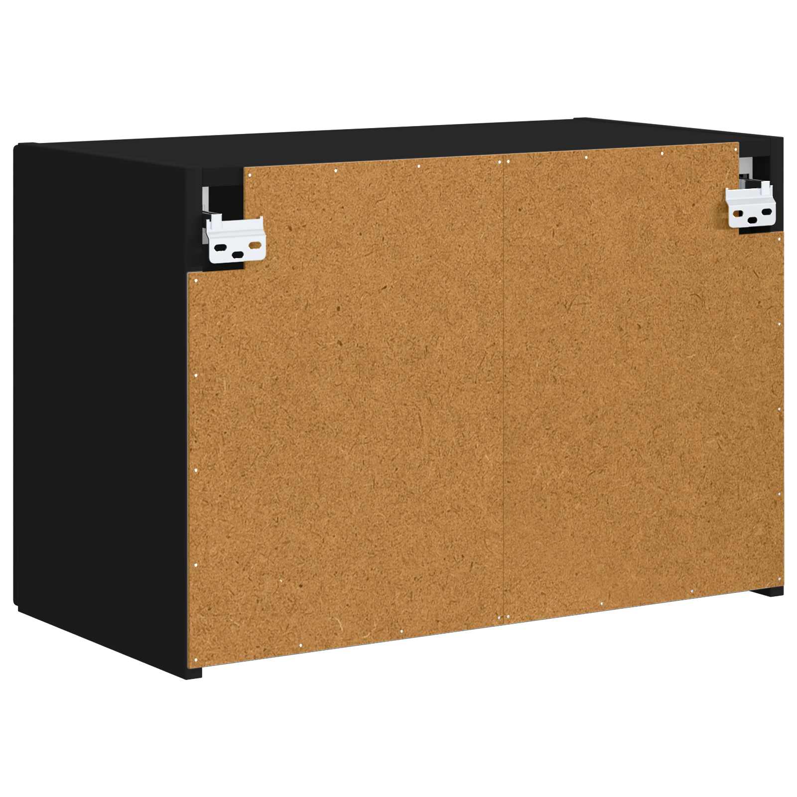TV sieninė spintelė Juoda 59,5 x 31 x 40 cm Apdirbta mediena