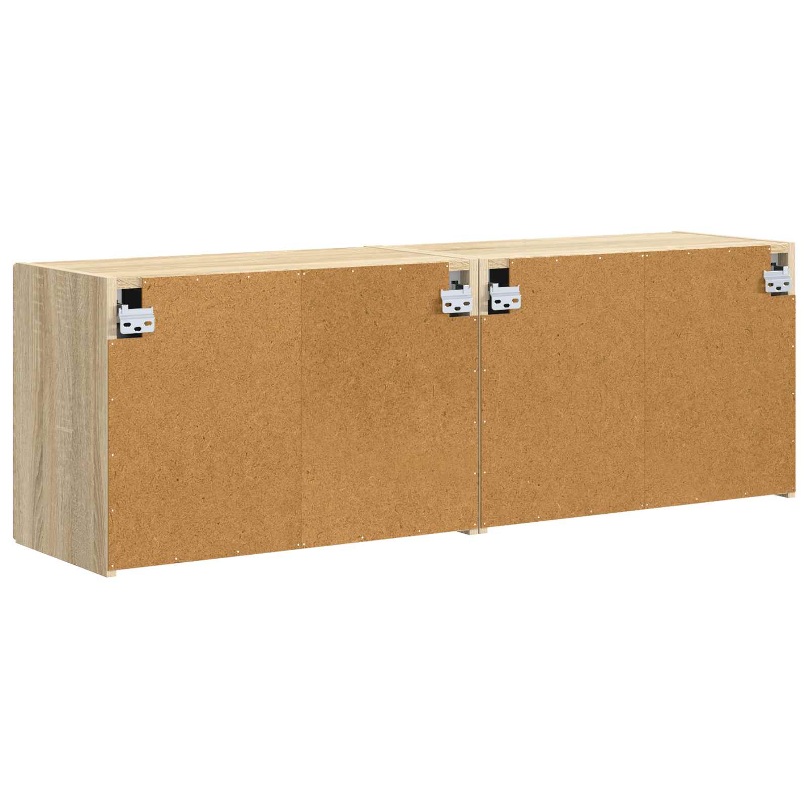 TV sieninė spintelė 2 pcs Sonoma ąžuolas 59,5 x 31 x 40 cm