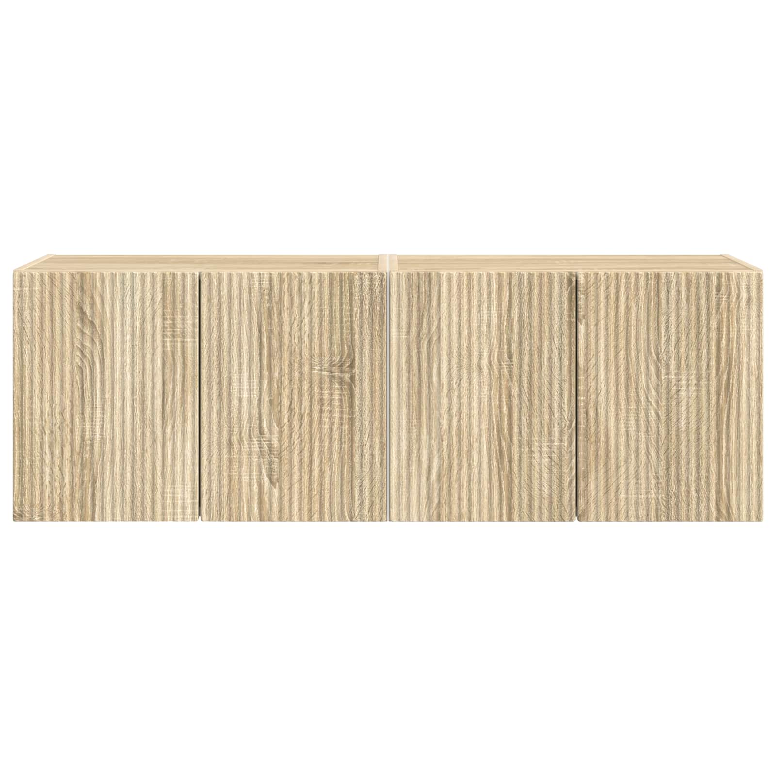 TV sieninė spintelė 2 pcs Sonoma ąžuolas 59,5 x 31 x 40 cm