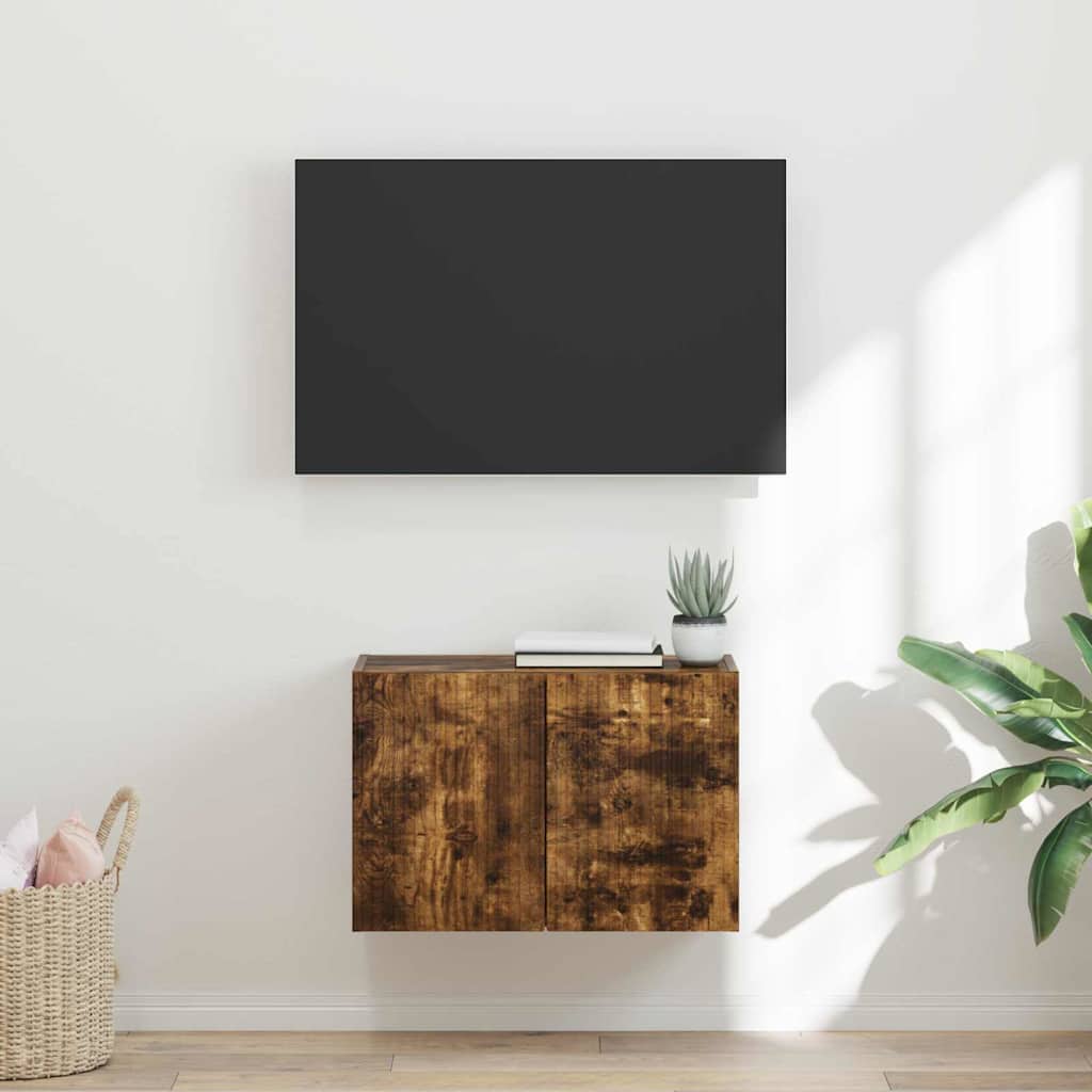 TV sienas skapītis Dūmu ozols 59,5 x 31 x 40 cm