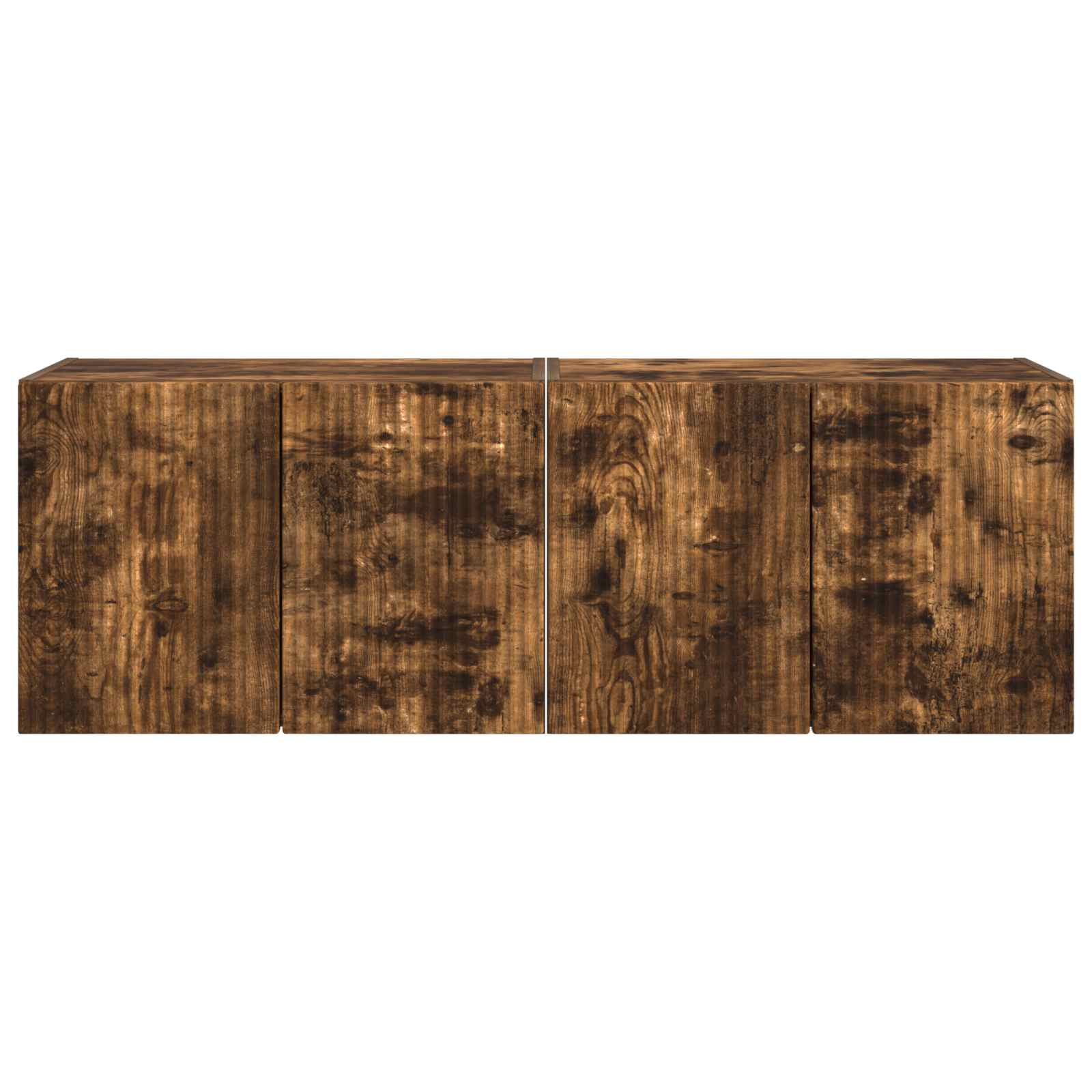 TV sieninė spintelė 2 pcs Rūkyta ąžuolas 59,5 x 31 x 40 cm