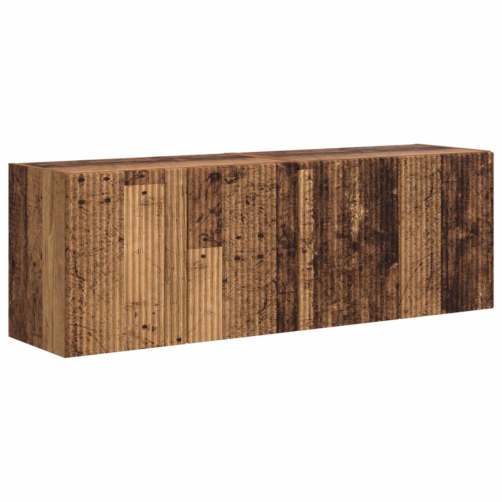 TV sienas skapītis 2 gab. Antīkā koka 59,5x31x40 cm