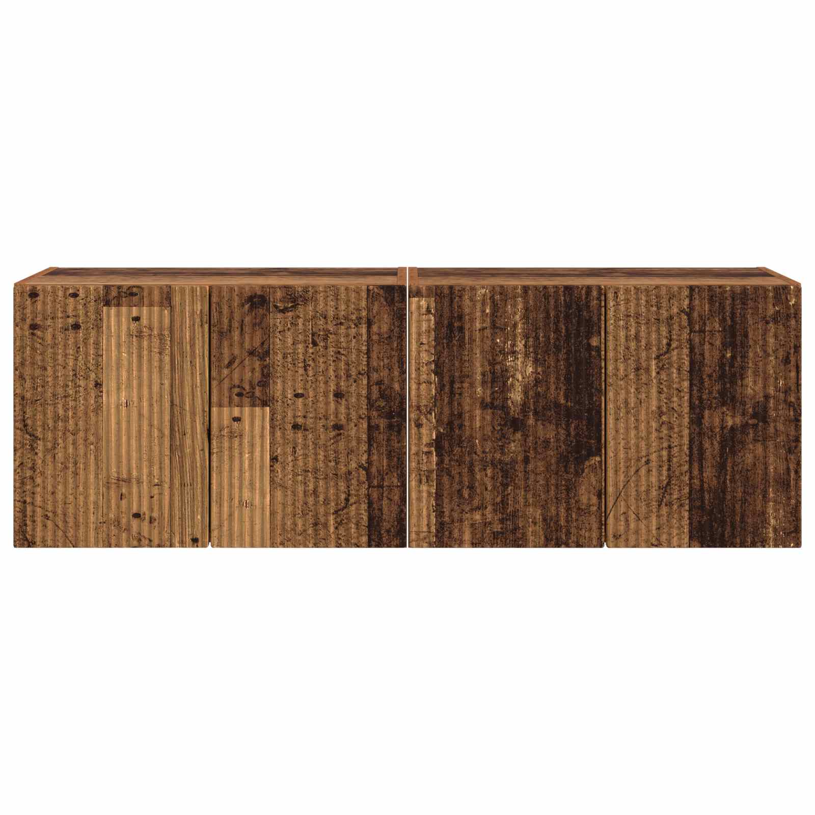 TV sienas skapītis 2 gab. Antīkā koka 59,5x31x40 cm