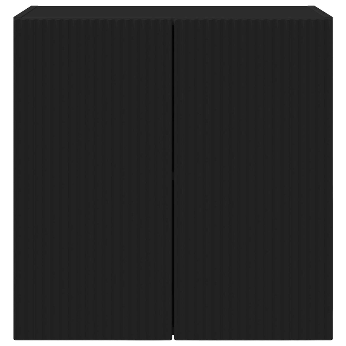 TV sieninė spintelė 59,5 x 31 x 60 cm Juoda Apdirbta mediena