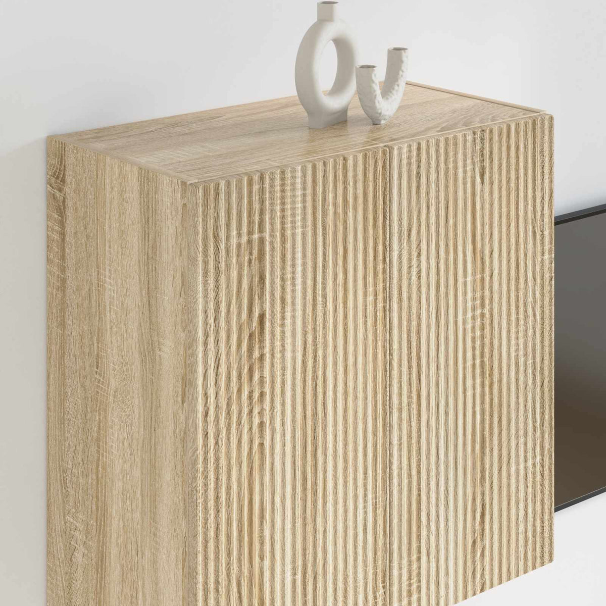 TV sieninė spintelė 59,5 x 31 x 60 cm Sonoma ąžuolas