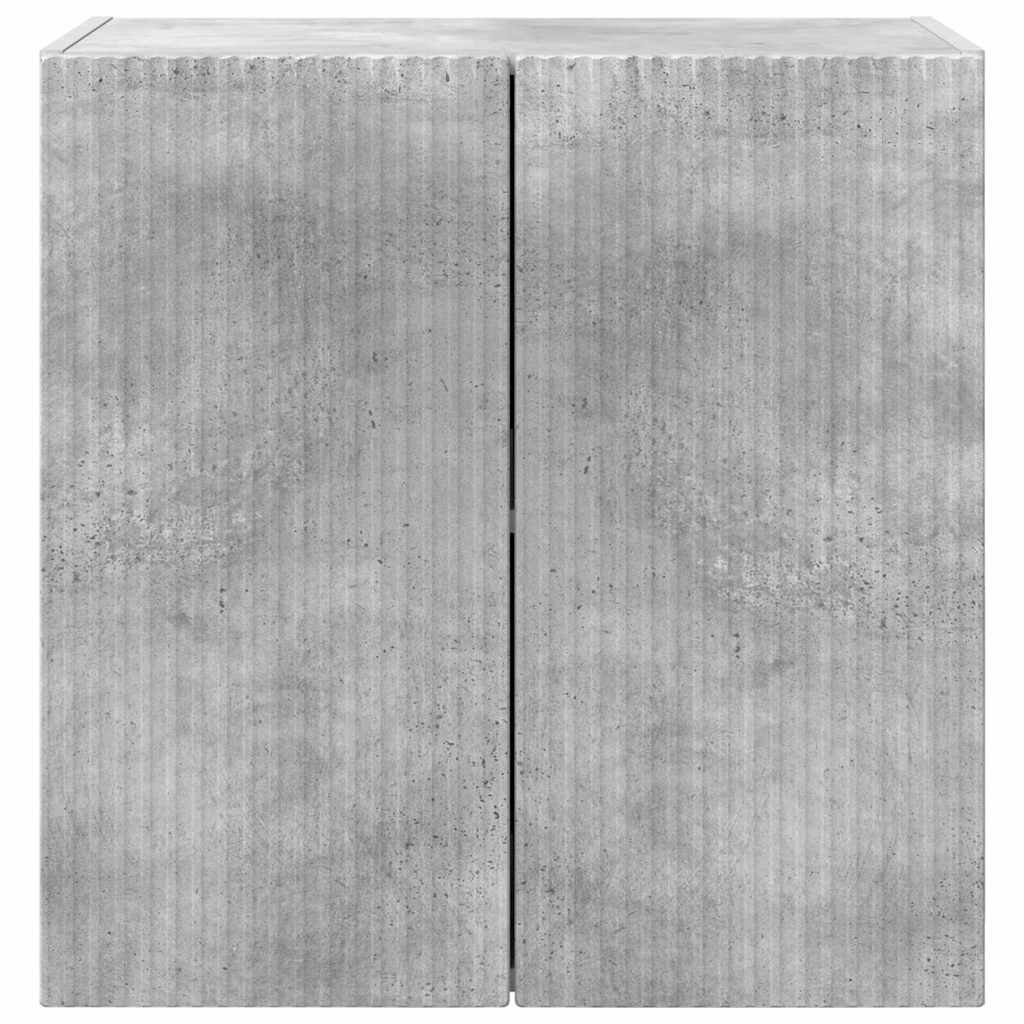TV sienas skapītis Betona pelēks 59,5 x 31 x 60 cm