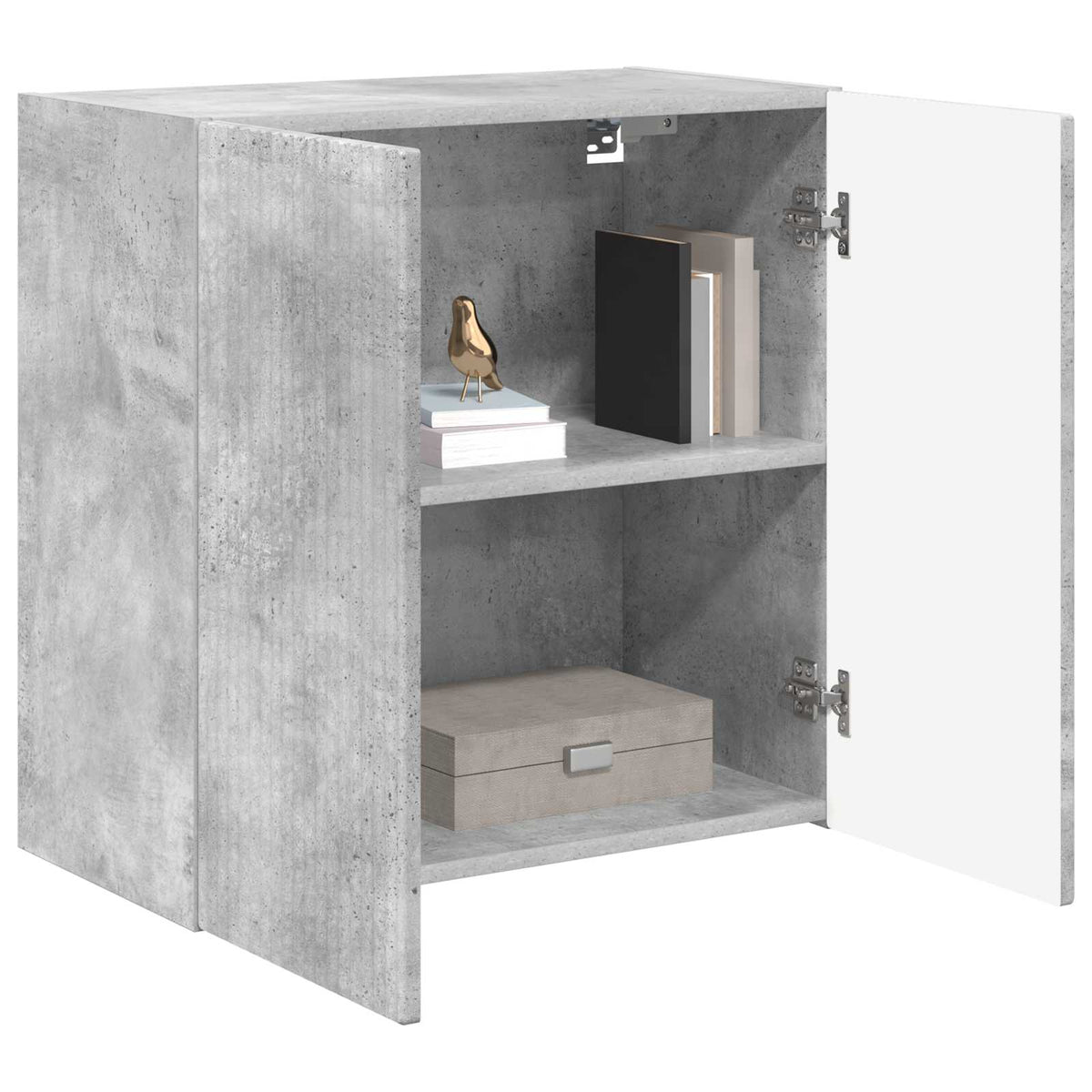 TV sieninė spintelė 59,5 x 31 x 60 cm Betono pilka