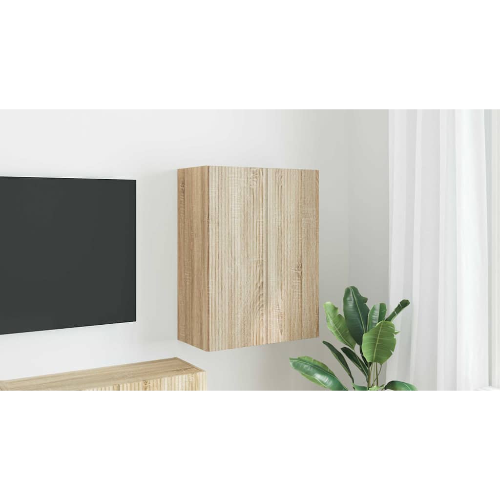 TV sieninė spintelė Sonoma ąžuolas 59,5 x 31 x 80 cm