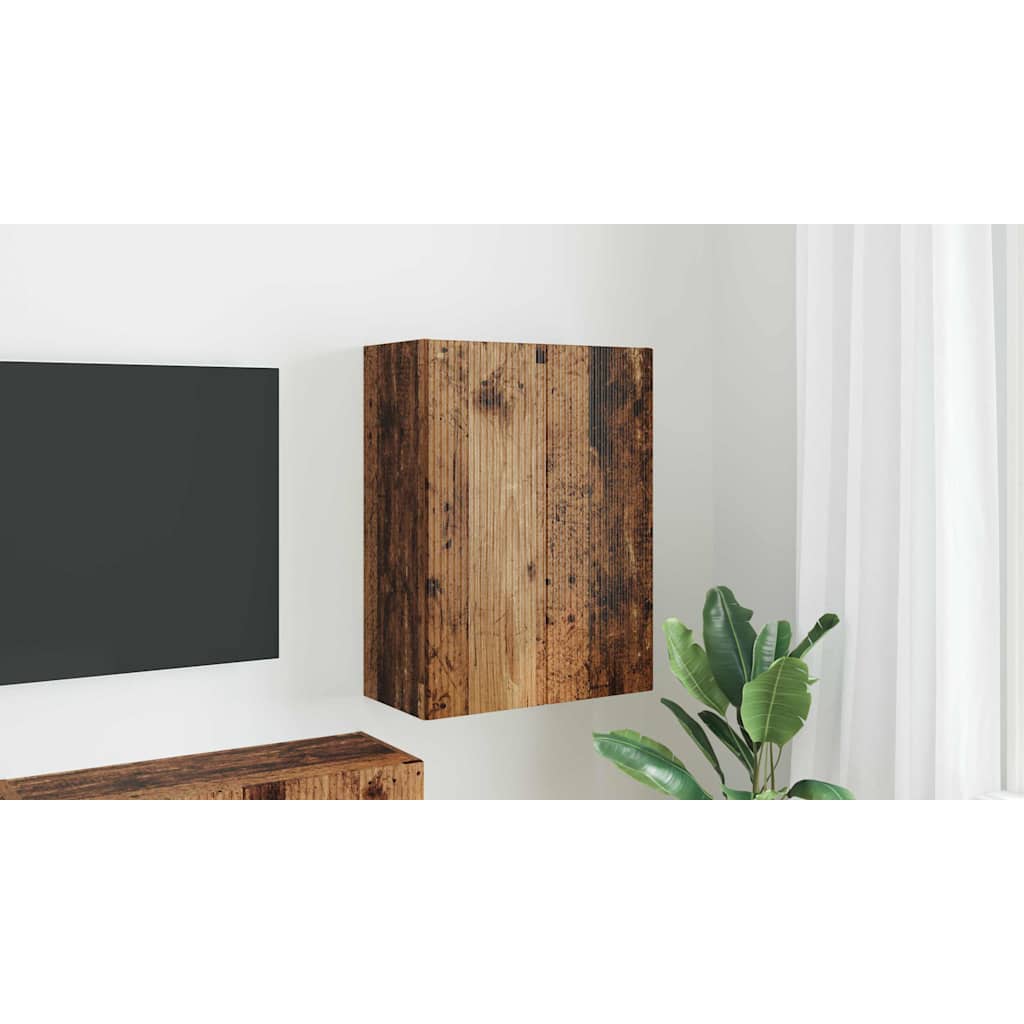 TV sieninė spintelė Senovinis medis 59,5 x 31 x 80 cm