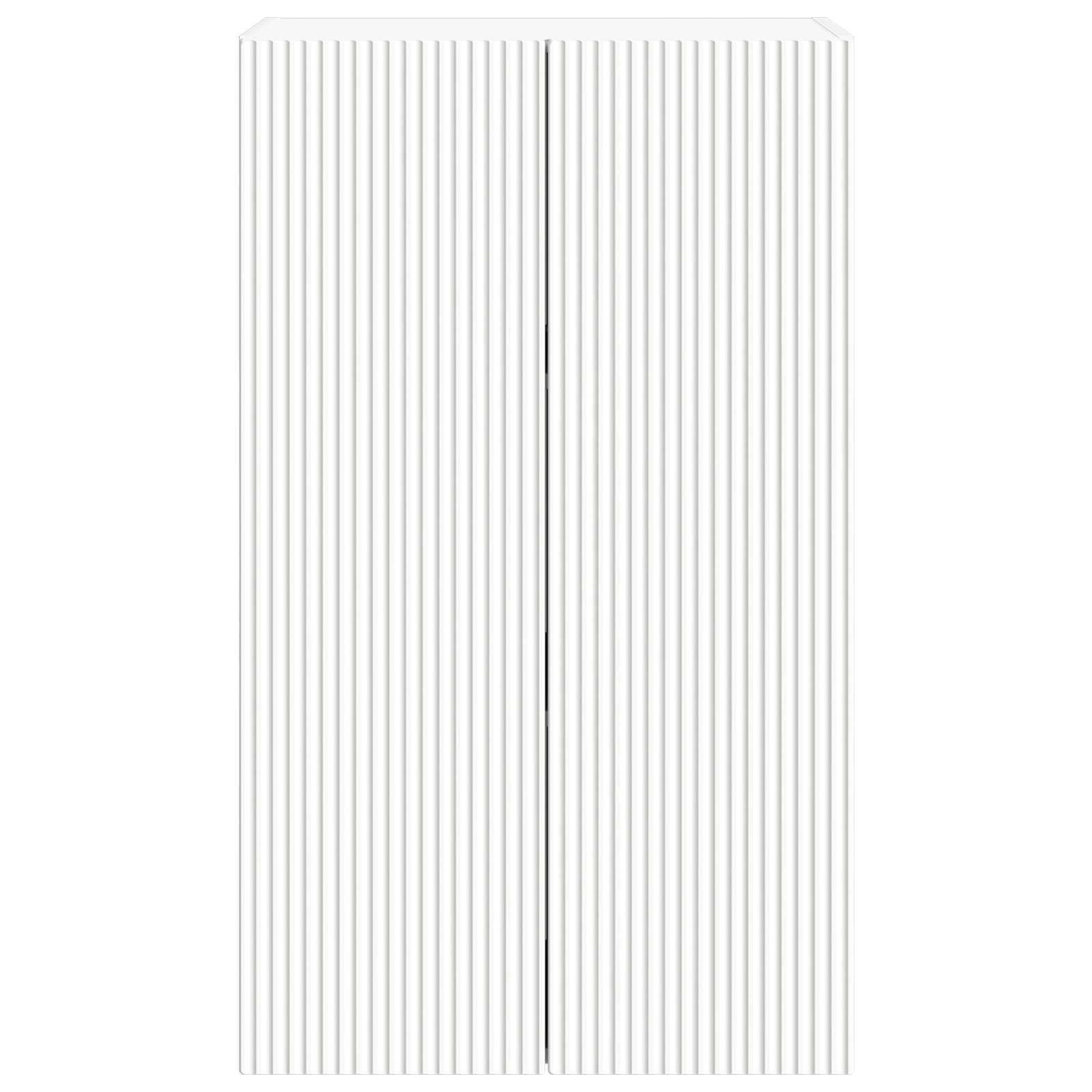 TV sieninė spintelė Balta 59,5 x 31 x 100 cm Apdirbta mediena