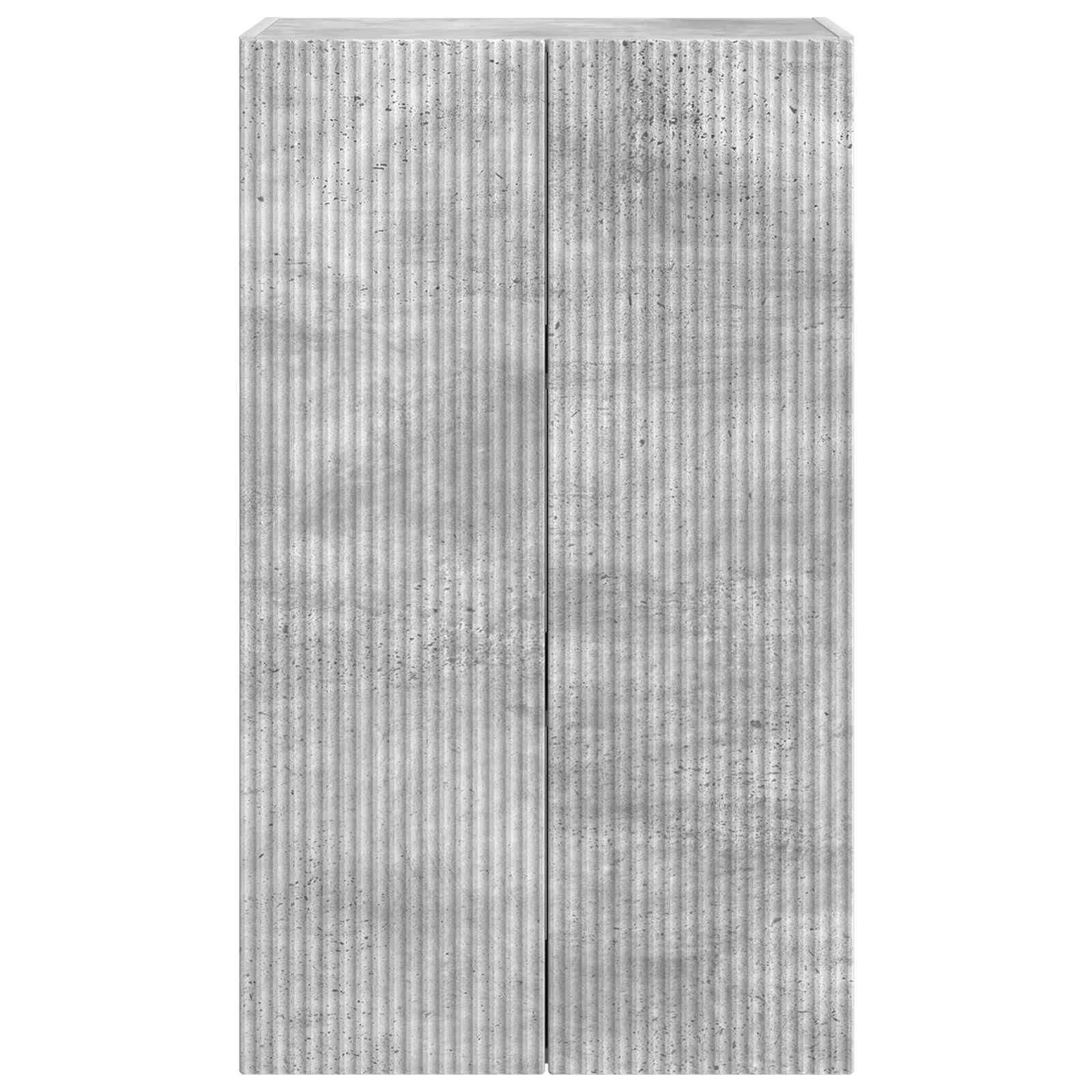 TV sieninė spintelė Betono pilka 59,5 x 31 x 100 cm