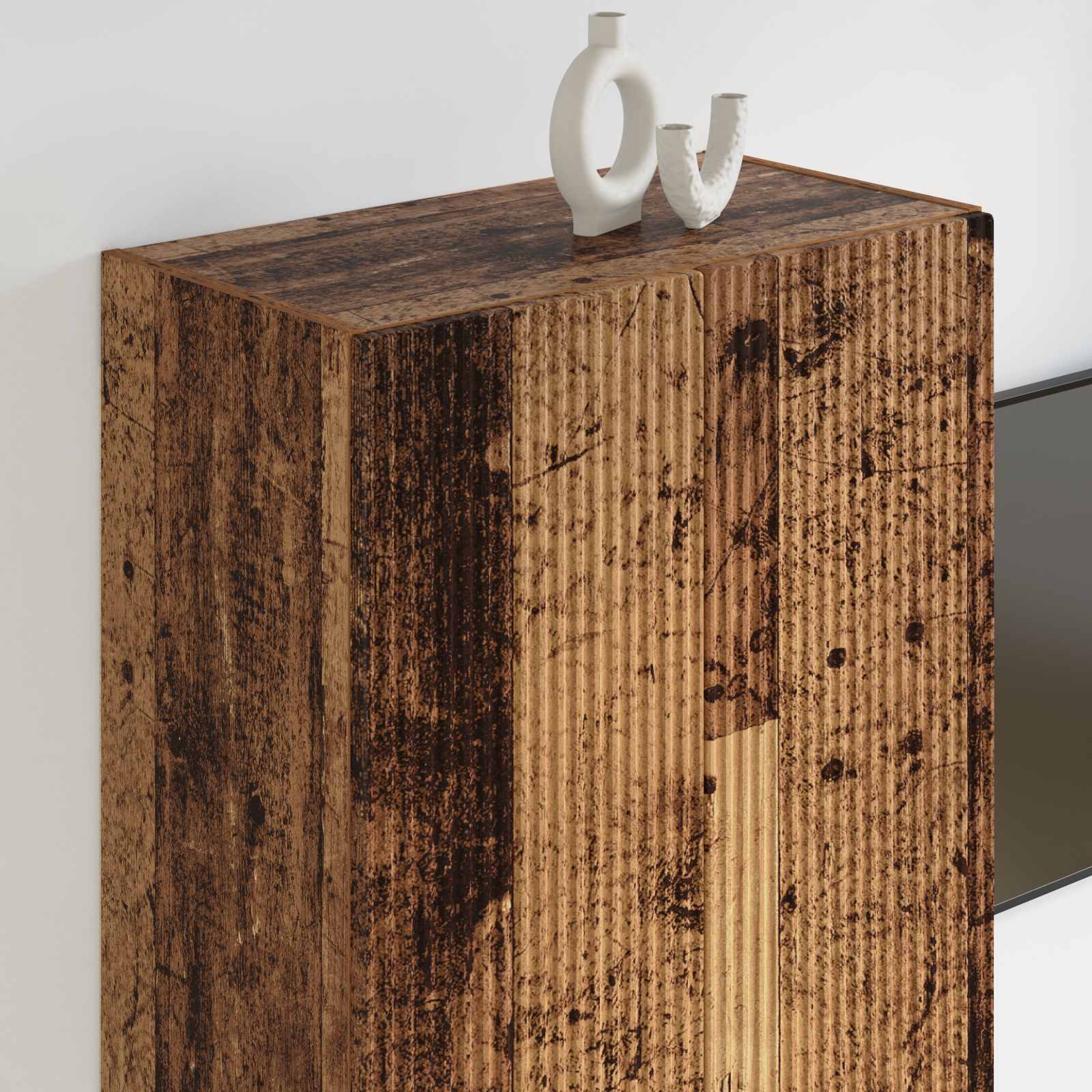 TV sieninė spintelė Senovinis medis 59,5 x 31 x 100 cm