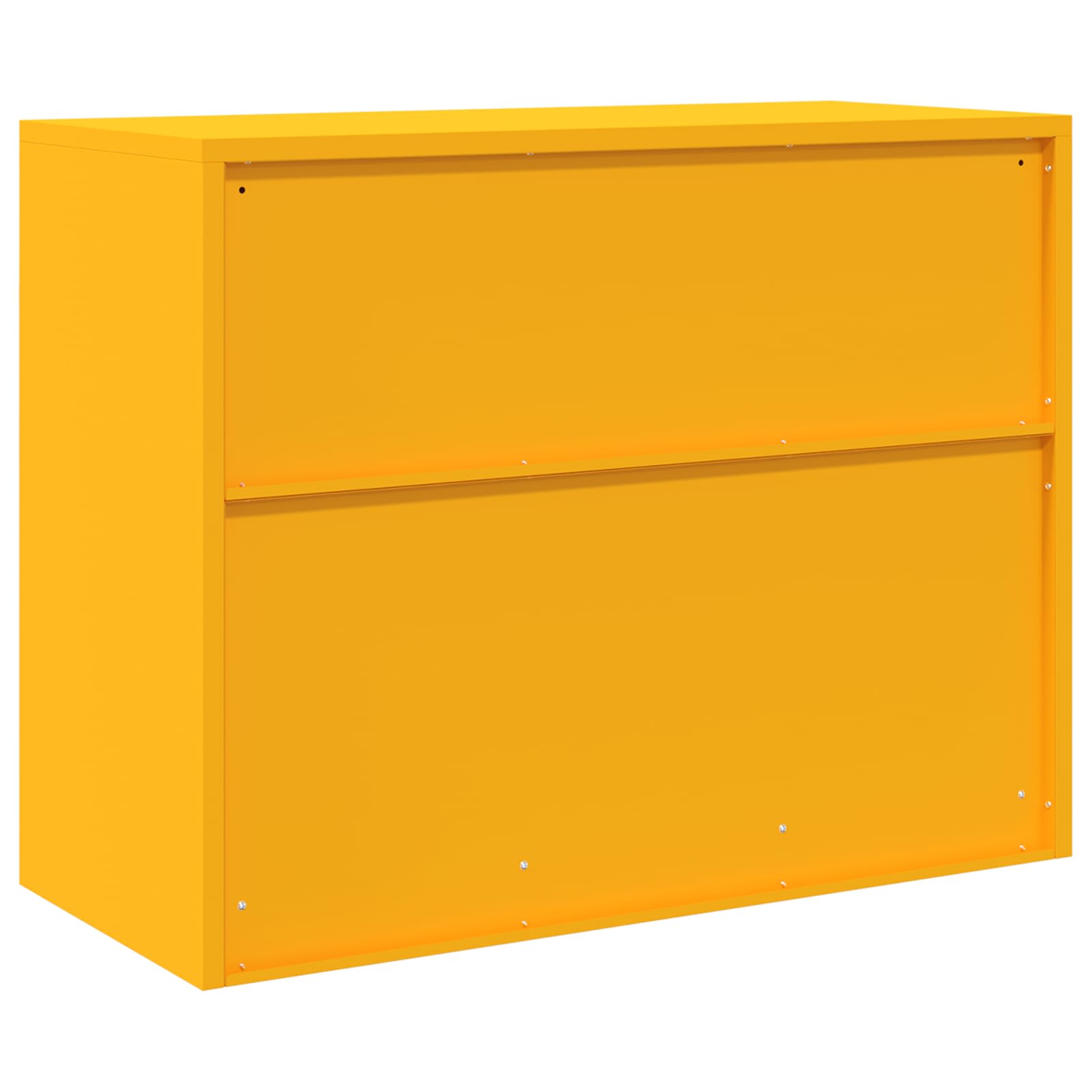 Uzglabāšanas skapis ar glabātuvi Garučių dzeltena 90 x 40 x 70 cm