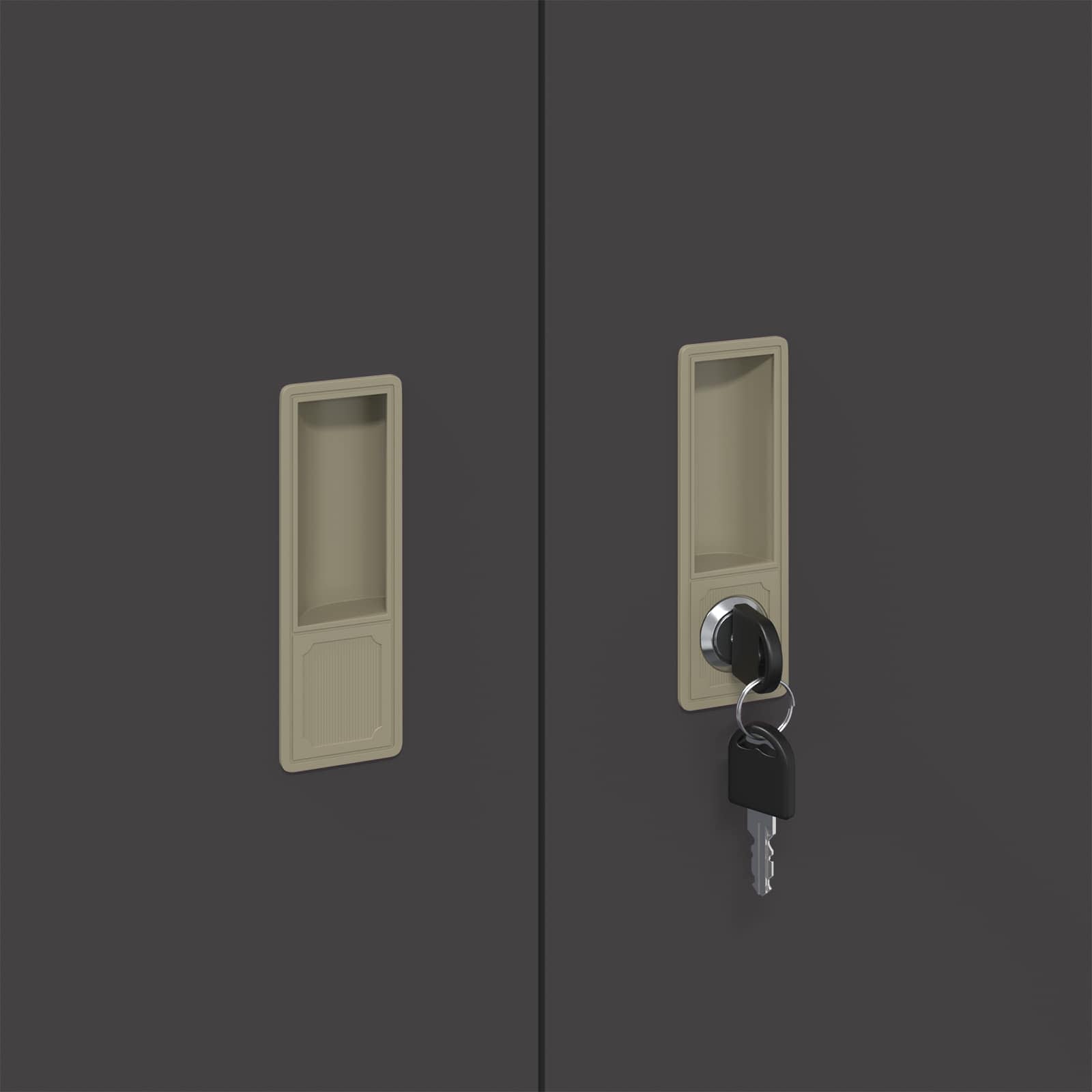 Storage cabinet Black 90 x 40 x 90 cm Cold-rolled steel