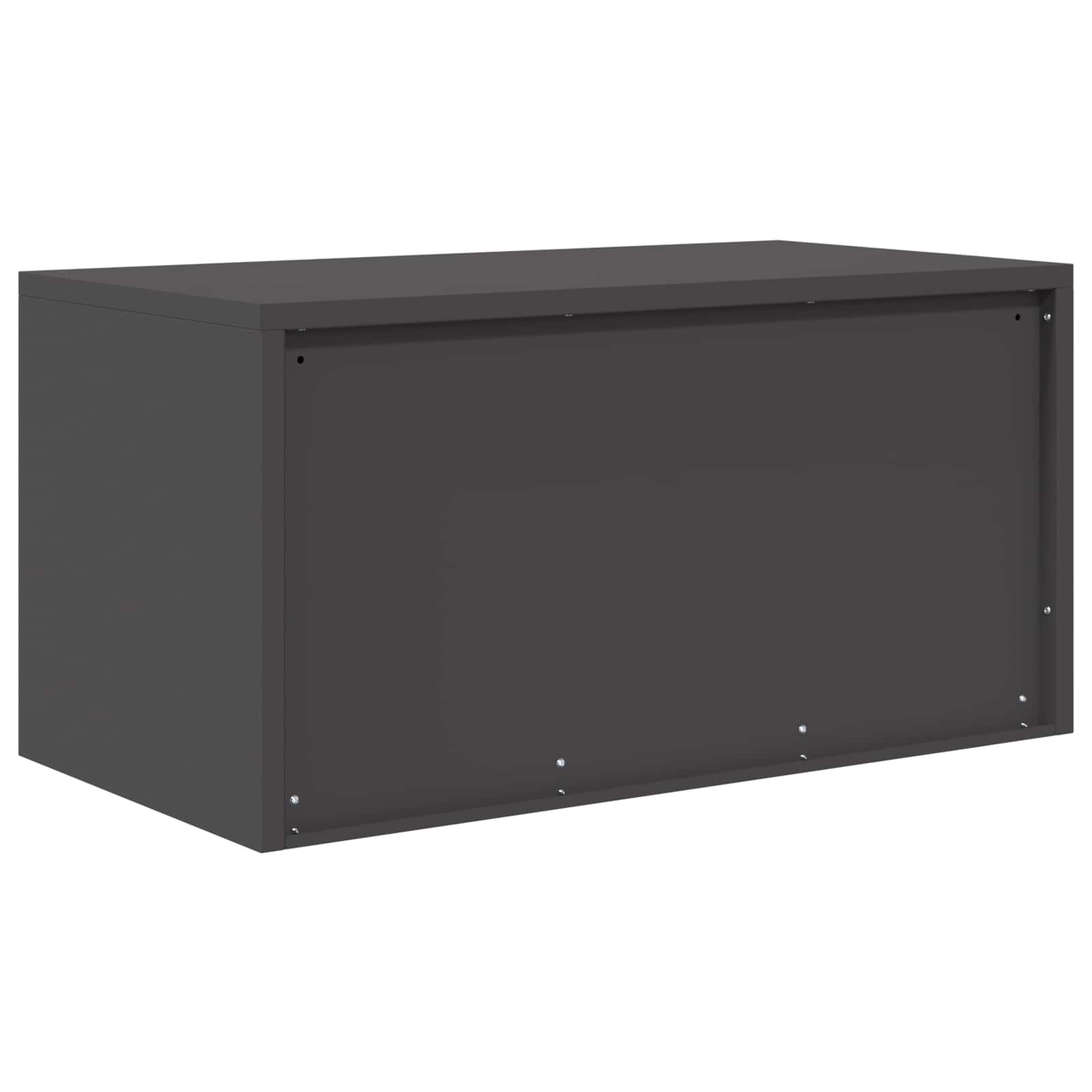 Uzglabāšanas skapītis Melns 80 x 40 x 40 cm Auksti velmēts tērauds