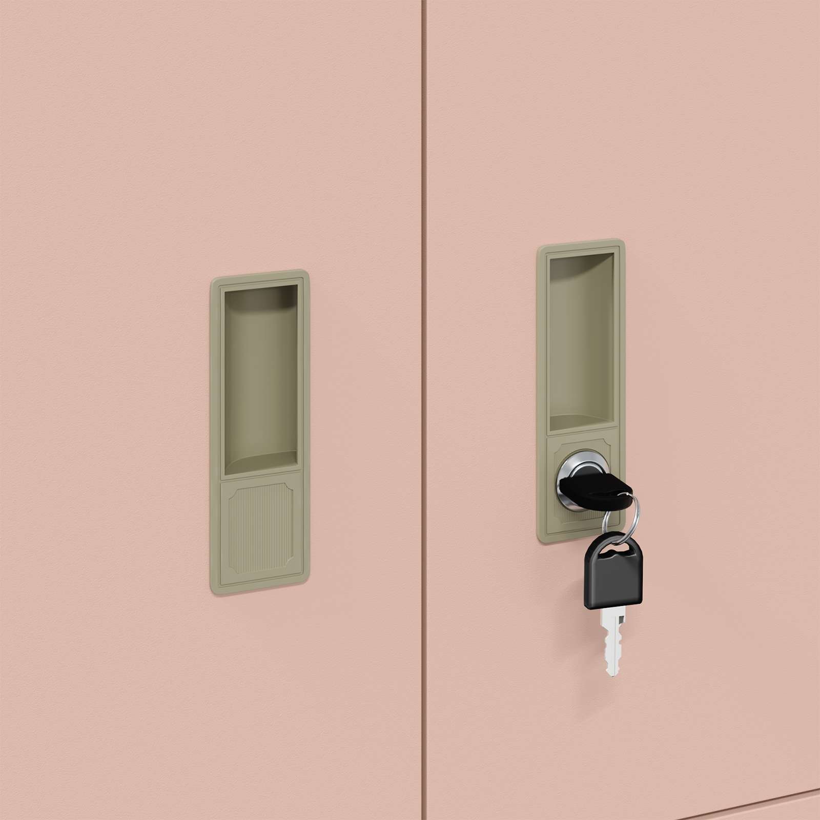 Storage cabinet Pink 80 x 40 x 40 cm Cold-rolled steel