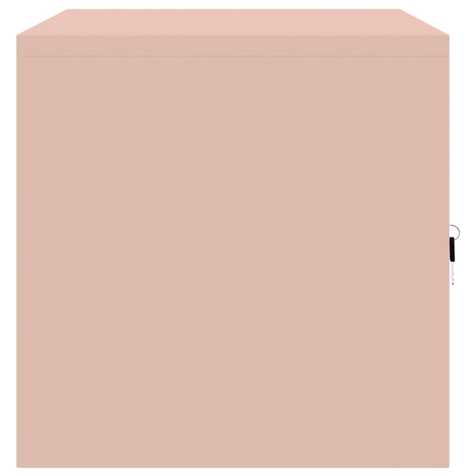 Storage cabinet Pink 80 x 40 x 40 cm Cold-rolled steel