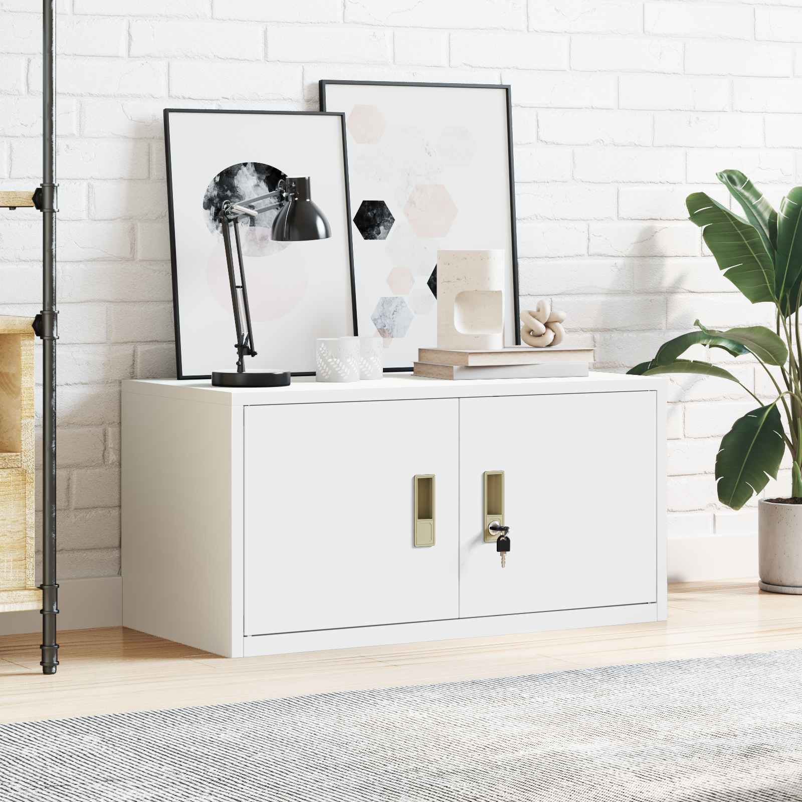 Storage cabinet Balta 80 x 40 x 40 cm Cold-rolled steel