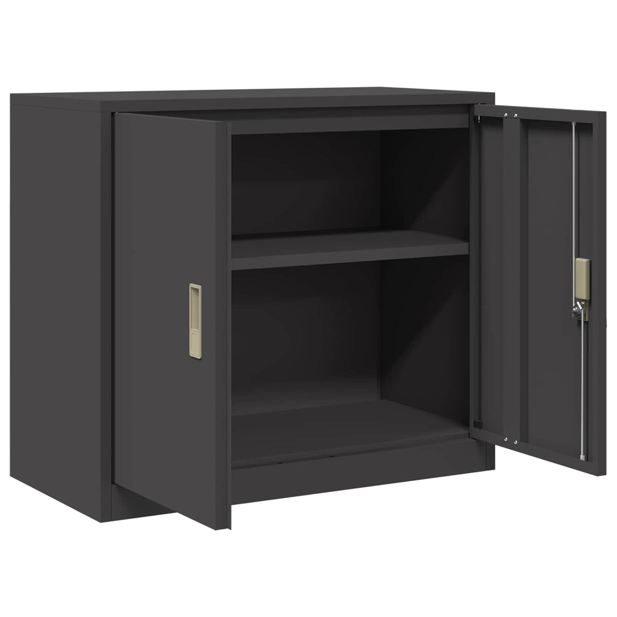 Oppbevaringsskap Juodas 80 x 40 x 70 cm Plienas