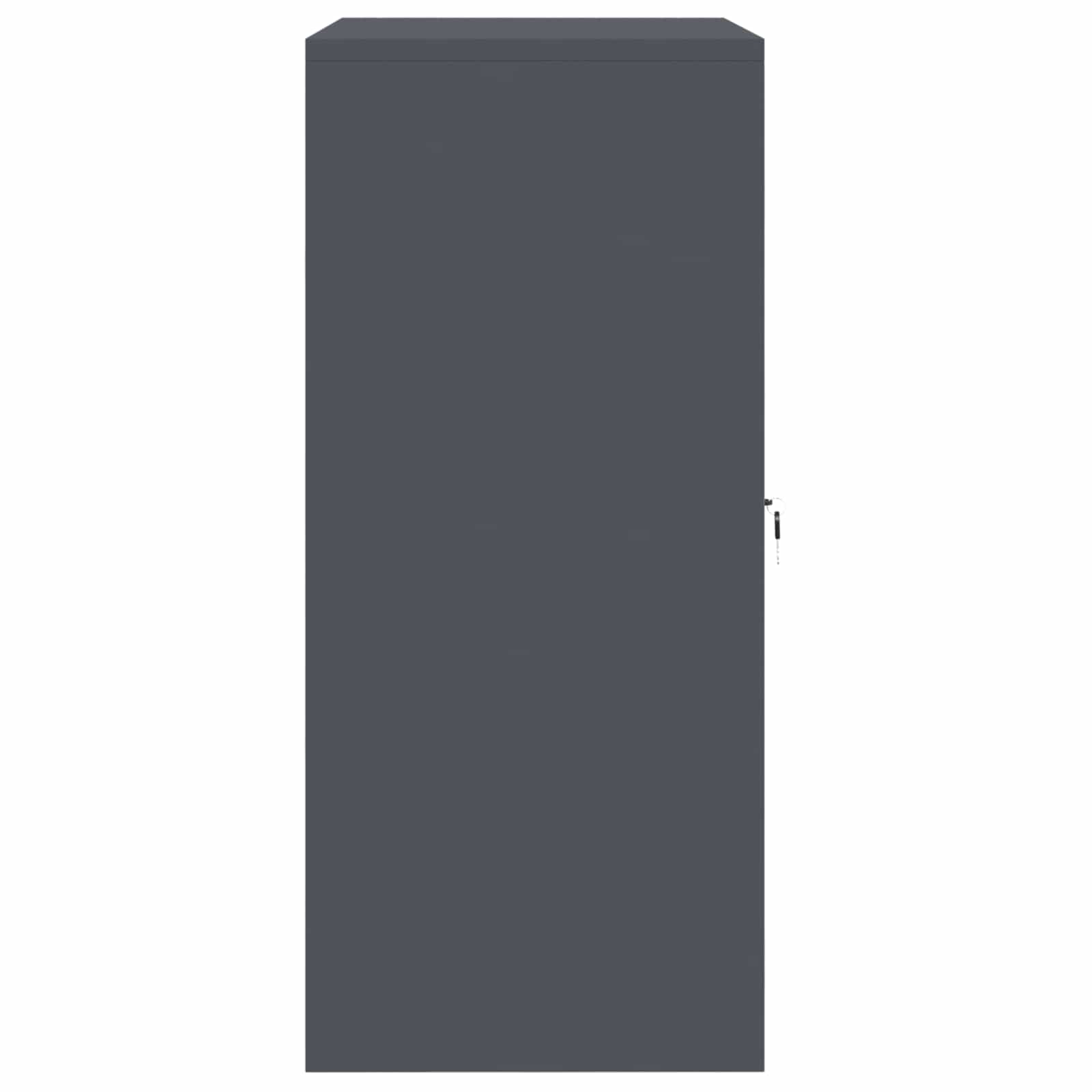 Storage Cabinet with Storage Anthracite 80 x 40 x 90 cm