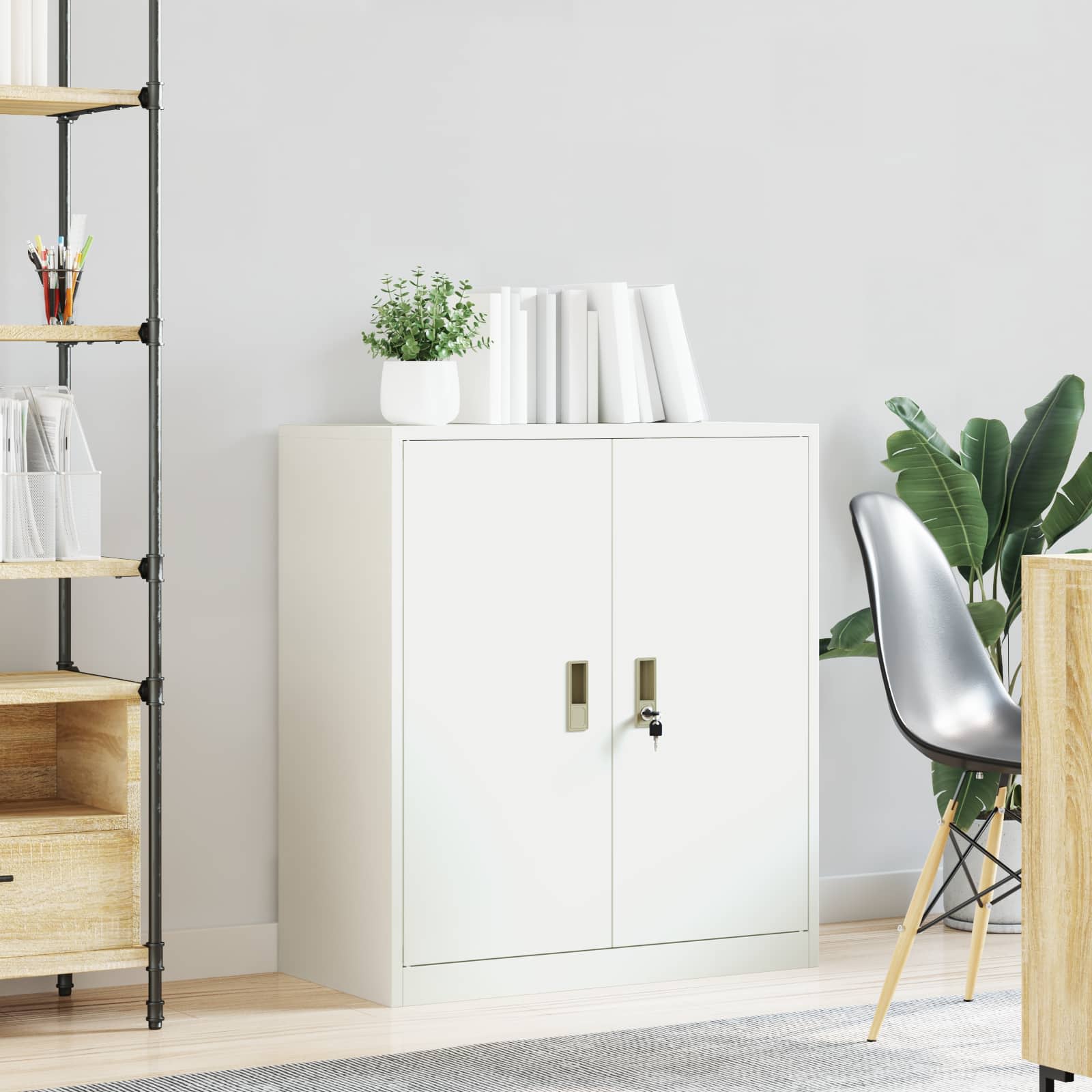 Storage cabinet Balta 80 x 40 x 90 cm Cold-rolled steel