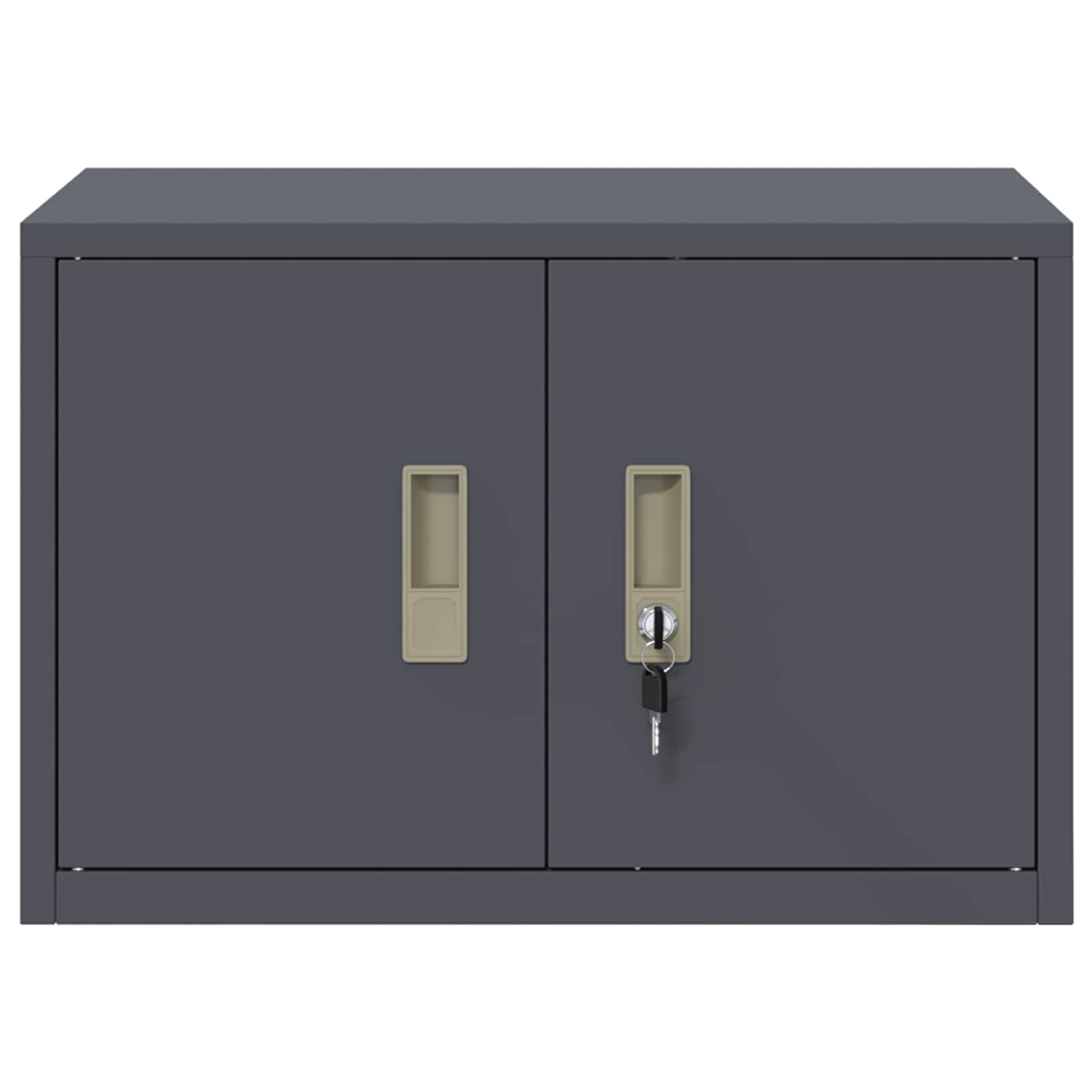 Anthracite Storage Cabinet with Storage 60 x 40 x 40 cm