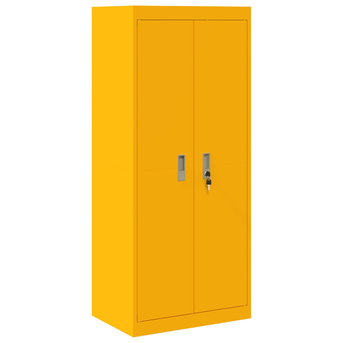 Oppbevaringsskap Garučių geltona 60 x 40 x 140 cm Plienas