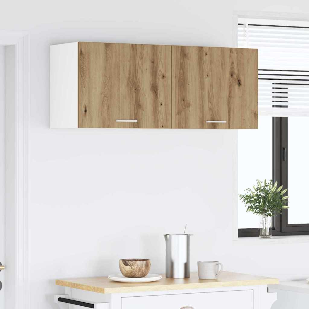 Wall cabinet Riga 2 pcs Artisan oak and white