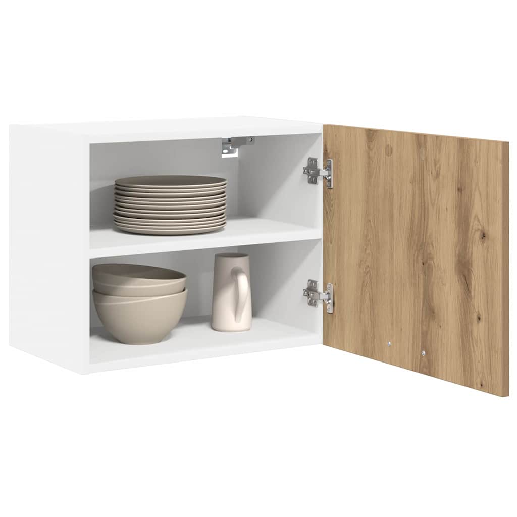Wall cabinet Riga 2 pcs Artisan oak and white
