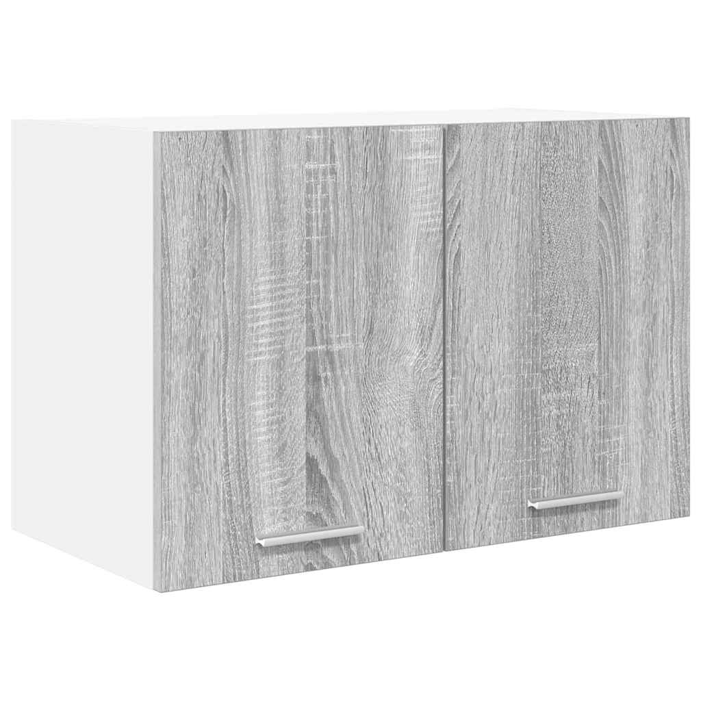 Pakabinama spintelė Pilkas Sonoma ir baltas 60 x 31 x 40 cm