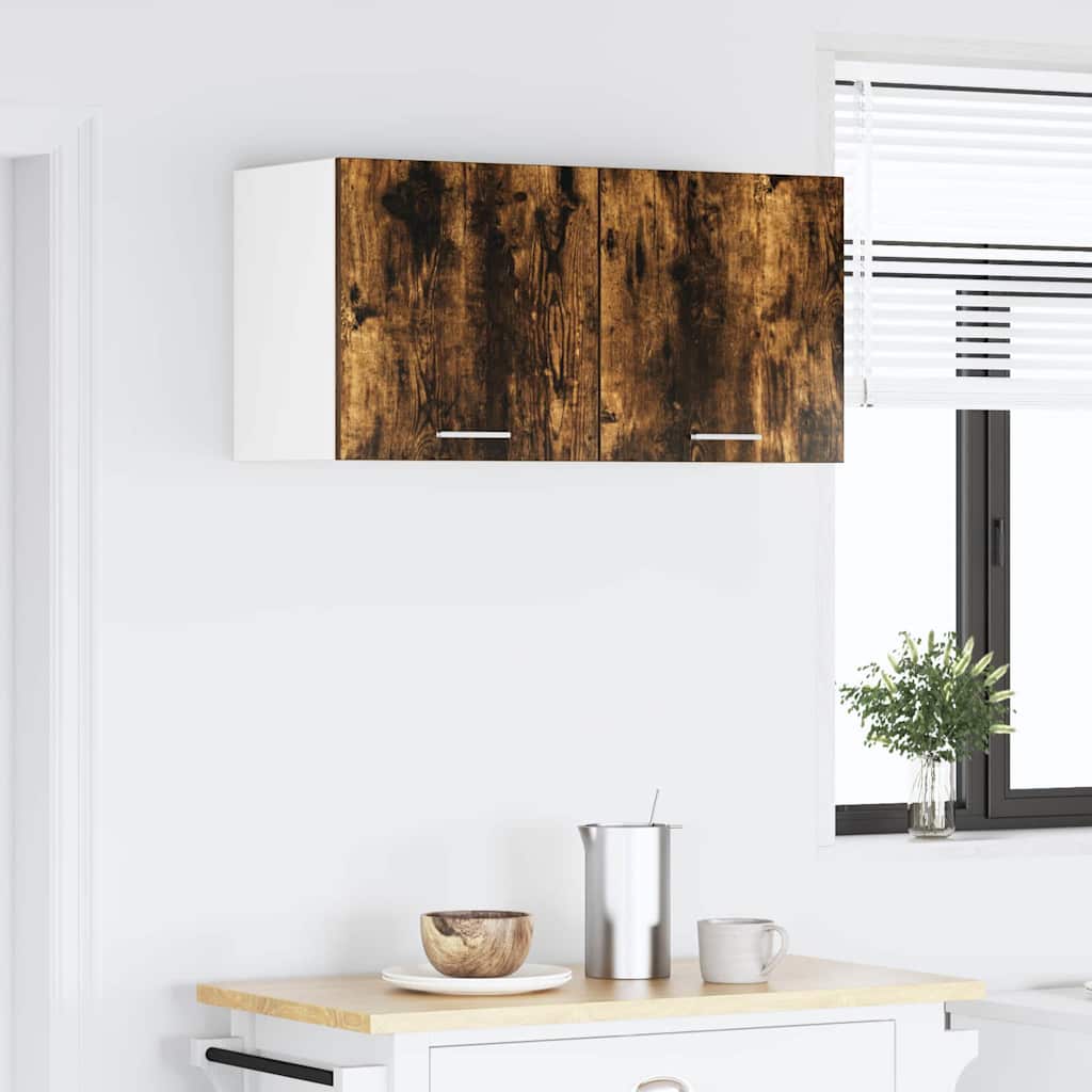 Wall cabinet Riga Smoked oak 80 x 31 x 40 cm