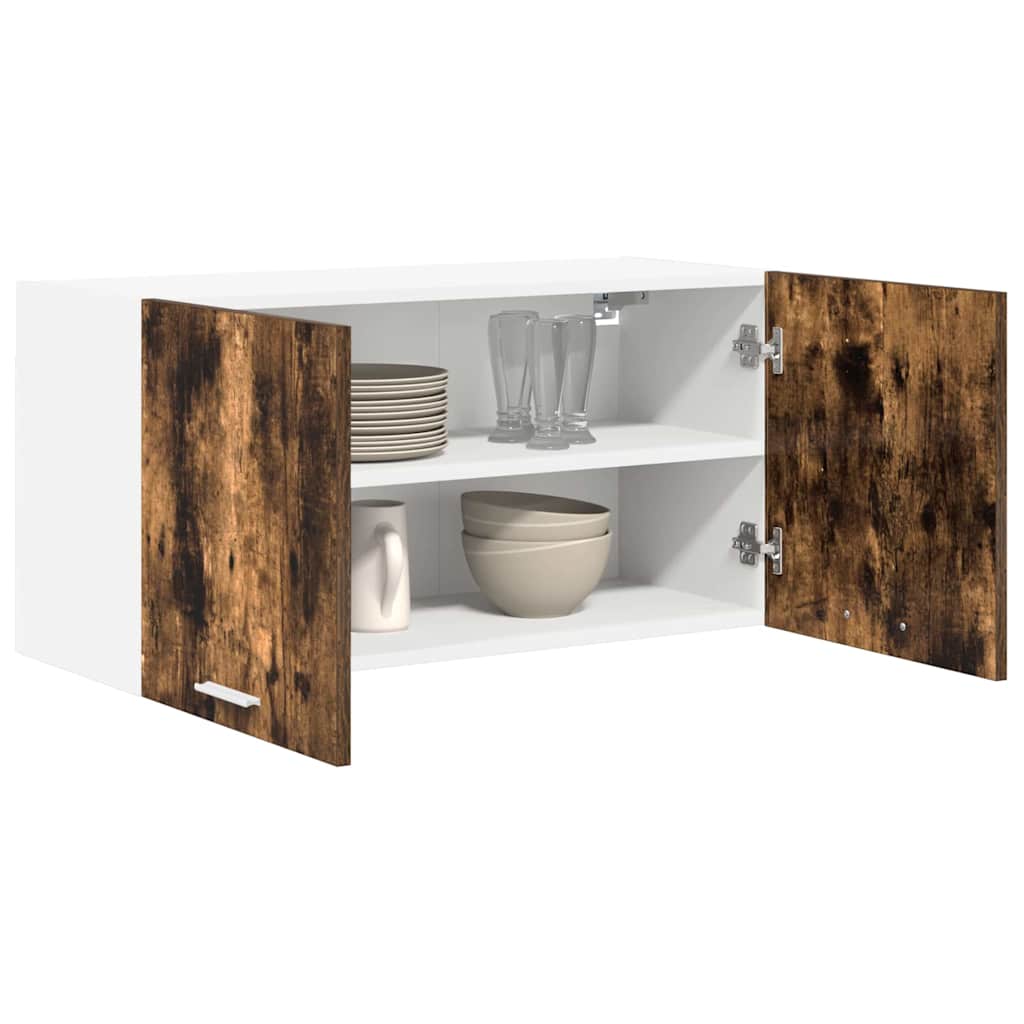 Wall cabinet Riga Smoked oak 80 x 31 x 40 cm