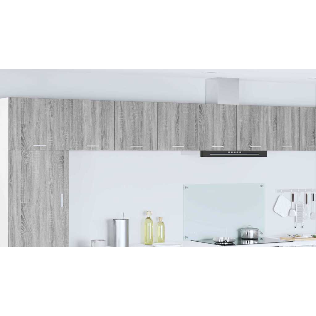 Wall Cabinet Riga Grey Sonoma 80 x 31 x 40 cm