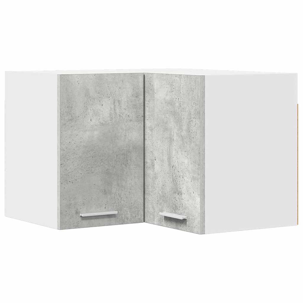 Pakabinama spintelė Riga Betono pilka ir balta 57 x 57 x 40 cm