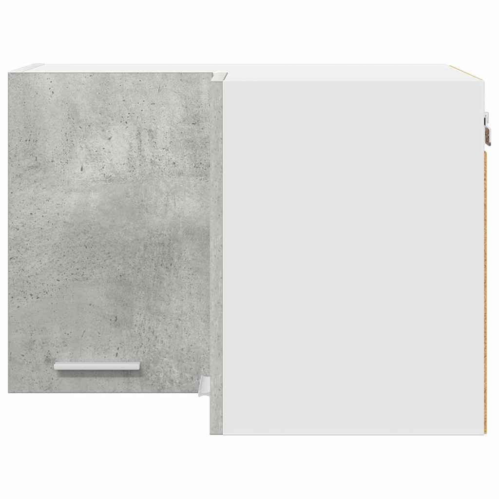 Pakabinama spintelė Riga Betono pilka ir balta 57 x 57 x 40 cm