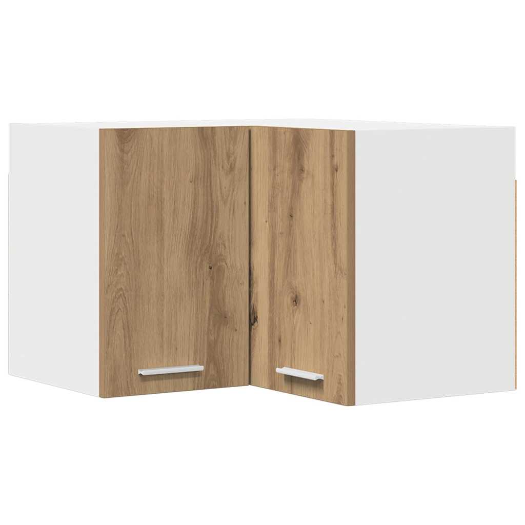 Wall cabinet Riga Artisan oak and white
