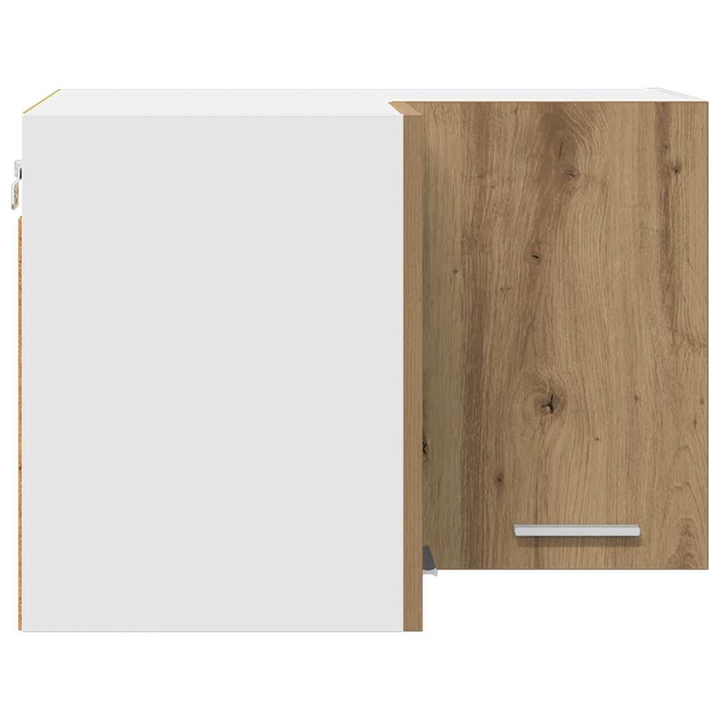 Wall cabinet Riga Artisan oak and white