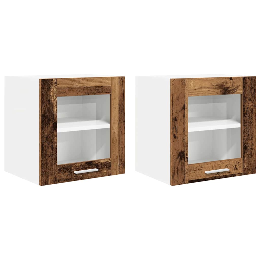 Pakabinama spintelė Riga 2 pcs Senovinis medis 40 x 31 x 40 cm