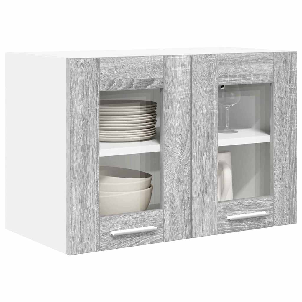 Pakabinama spintelė Riga 2 pcs Pilkas Sonoma 60 x 31 x 40 cm
