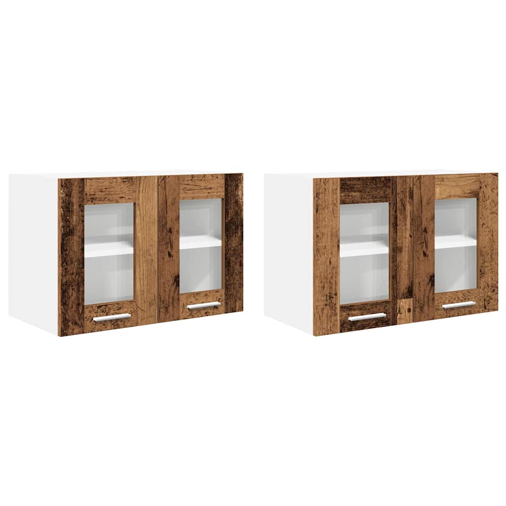Pakabinama spintelė Riga 2 pcs Senovinis medis 60 x 31 x 40 cm