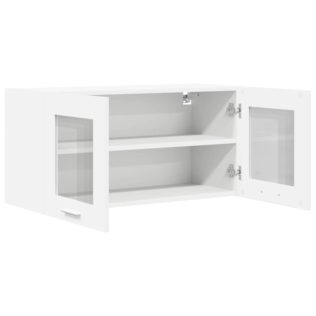Pakabinama spintelė Balta 80 x 31 x 40 cm Apdirbta mediena