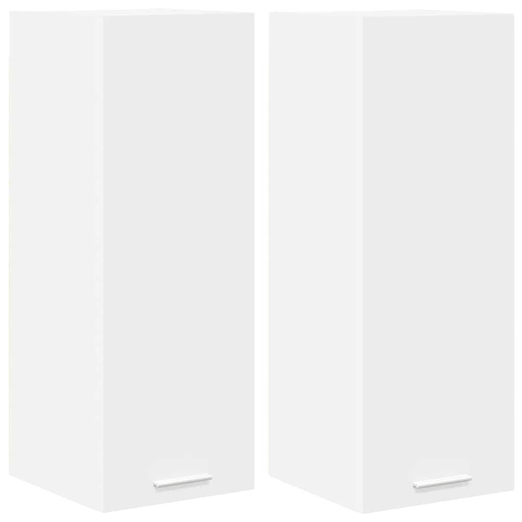 Pakabinama spintelė su lentyna Riga 2 pcs Balta 30 x 31 x 80 cm