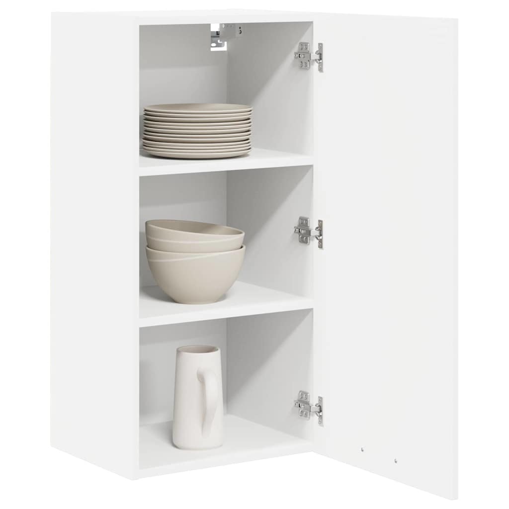 Wall cabinet Riga White 40 x 31 x 80 cm Engineered wood