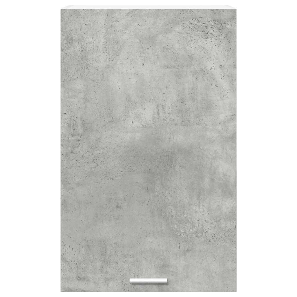 Wall cabinet Riga Concrete grey and white 50 x 31 x 80 cm
