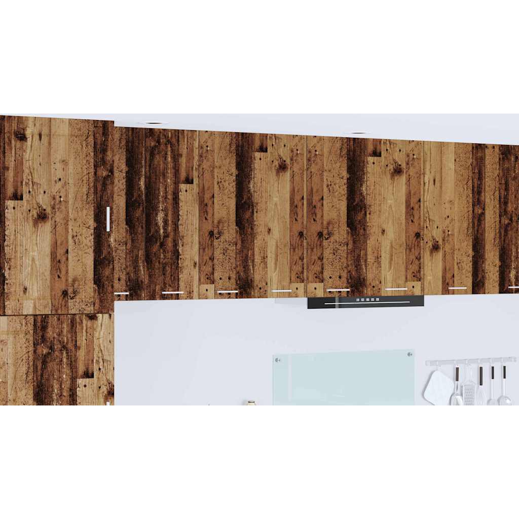 Wall Cabinet Riga Antique wood 60 x 31 x 80 cm